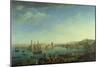 The Entrance to the Port of Marseilles, 1754-Claude Joseph Vernet-Mounted Giclee Print