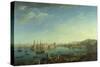 The Entrance to the Port of Marseilles, 1754-Claude Joseph Vernet-Stretched Canvas