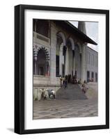 The Entrance to the Yeni-Djami Mosque in Constantinople, 1870-Alberto Pasini-Framed Photographic Print