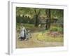 The Entrance to the Zoological Gardens, Frankfurt (Papagaienallee), 1901-Max Slevogt-Framed Giclee Print