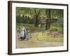 The Entrance to the Zoological Gardens, Frankfurt (Papagaienallee), 1901-Max Slevogt-Framed Giclee Print