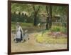 The Entrance to the Zoological Gardens, Frankfurt (Papagaienallee), 1901-Max Slevogt-Framed Giclee Print