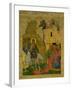 The Entry into Jerusalem, Russian Icon from the Iconostasis in the Cathedral of St. Sophia-null-Framed Giclee Print