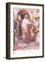 The Entry into Jerusalem-Arthur A. Dixon-Framed Giclee Print