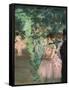 The Entry into the Scene. 1876-1883. Oil on canvas.-Edgar Degas-Framed Stretched Canvas