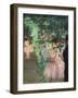 The Entry into the Scene. 1876-1883. Oil on canvas.-Edgar Degas-Framed Giclee Print