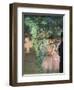 The Entry into the Scene. 1876-1883. Oil on canvas.-Edgar Degas-Framed Premium Giclee Print