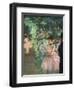 The Entry into the Scene. 1876-1883. Oil on canvas.-Edgar Degas-Framed Premium Giclee Print