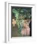 The Entry into the Scene. 1876-1883. Oil on canvas.-Edgar Degas-Framed Premium Giclee Print