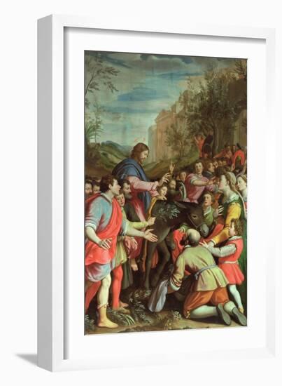 The Entry of Christ into Jerusalem-Santi Di Tito-Framed Giclee Print