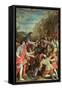 The Entry of Christ into Jerusalem-Santi Di Tito-Framed Stretched Canvas
