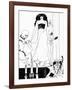 The Entry of Herodias-Aubrey Beardsley-Framed Art Print