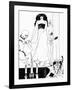 The Entry of Herodias-Aubrey Beardsley-Framed Art Print