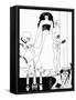 The Entry of Herodias-Aubrey Beardsley-Framed Stretched Canvas