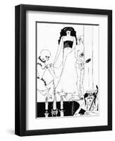 The Entry of Herodias-Aubrey Beardsley-Framed Art Print