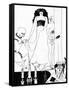 The Entry of Herodias-Aubrey Beardsley-Framed Stretched Canvas