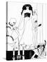 The Entry of Herodias-Aubrey Beardsley-Stretched Canvas