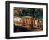 The Entry of Louis XIV (1638-1715) and Maria Theresa (1638-83) into Arras, 30th July 1667-Adam Frans van der Meulen-Framed Giclee Print