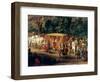 The Entry of Louis XIV (1638-1715) and Maria Theresa (1638-83) into Arras, 30th July 1667-Adam Frans van der Meulen-Framed Premium Giclee Print