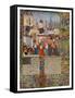 The Entry of Queen Isabella into Paris, C1385-null-Framed Stretched Canvas