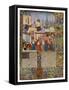 The Entry of Queen Isabella into Paris, C1385-null-Framed Stretched Canvas