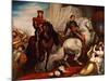 The Entry of Richard II and Bolingbroke into London-James Northcote-Mounted Giclee Print