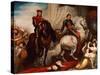 The Entry of Richard II and Bolingbroke into London-James Northcote-Stretched Canvas