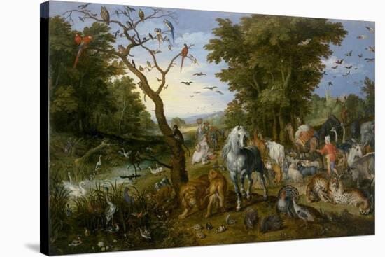 The Entry of the Animals into Noah's Ark, 1613-Jan Brueghel the Elder-Stretched Canvas