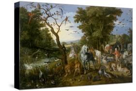 The Entry of the Animals into Noah's Ark, 1613-Jan Brueghel the Elder-Stretched Canvas