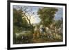 The Entry Of The Animals Into Noah'S Ark-Pieter Bruegel the Elder-Framed Giclee Print