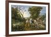 The Entry Of The Animals Into Noah'S Ark-Pieter Bruegel the Elder-Framed Giclee Print