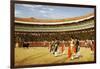 The Entry of the Bull-Jean Leon Gerome-Framed Giclee Print