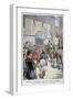 The Entry of the Comte Raymond Roger into Carcassonne, France, 1898-F Meaulle-Framed Giclee Print