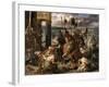 The Entry of the Crusaders in Constantinople-Eugene Delacroix-Framed Giclee Print