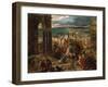 The Entry of the Crusaders in Constantinople-Eugene Delacroix-Framed Giclee Print