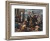 The Entry of the Crusaders Into Constantinople, 1840, (1911)-Eugene Delacroix-Framed Giclee Print