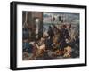 The Entry of the Crusaders Into Constantinople, 1840, (1911)-Eugene Delacroix-Framed Giclee Print