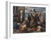 The Entry of the Crusaders Into Constantinople, 1840, (1911)-Eugene Delacroix-Framed Giclee Print