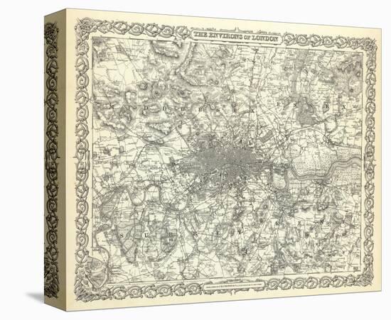 The Environs of London, c.1856-G^ W^ Colton-Stretched Canvas