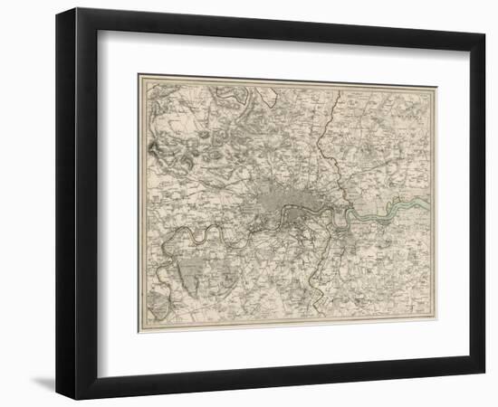 The Environs of London-H. Walters-Framed Art Print