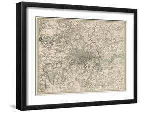 The Environs of London-H. Walters-Framed Art Print