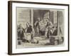 The Envoys of the Japanese Prince of Nagato Paying the Indemnity for the Affair of Simonosaki-null-Framed Giclee Print