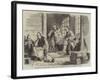 The Envoys of the Japanese Prince of Nagato Paying the Indemnity for the Affair of Simonosaki-null-Framed Giclee Print