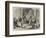 The Envoys of the Japanese Prince of Nagato Paying the Indemnity for the Affair of Simonosaki-null-Framed Giclee Print