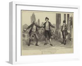 The Epilogue to the Westminster Play-William III Bromley-Framed Giclee Print