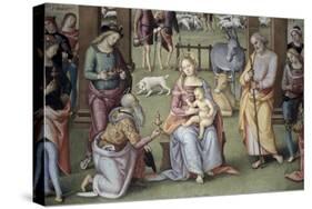 The Epiphany - Adoration of the Magi-Pietro Perugino-Stretched Canvas