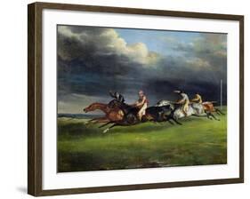 The Epsom Derby, 1821-Théodore Géricault-Framed Giclee Print