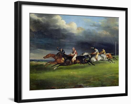 The Epsom Derby, 1821-Théodore Géricault-Framed Giclee Print