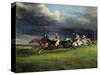 The Epsom Derby, 1821-Théodore Géricault-Stretched Canvas