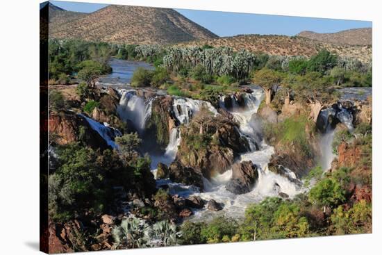 The Epupa Waterfall, Namibia-Grobler du Preez-Stretched Canvas